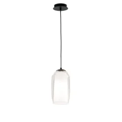 Lampade A Sospensione-Ondaluce bonnie lampada a sospensione vetro trasparente