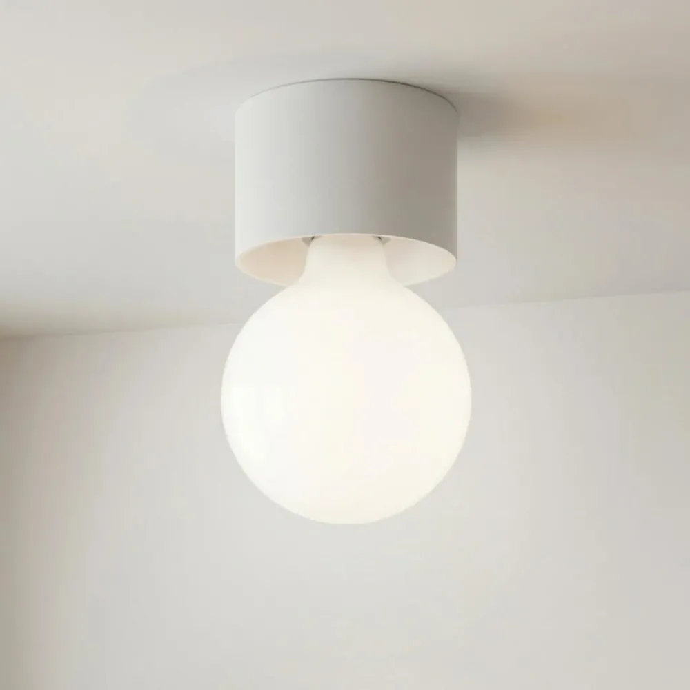 Plafoniere Moderne-Ondaluce bow mini plafoniera design moderno bianca