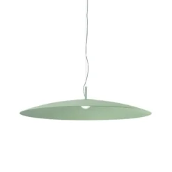 Lampadari Moderni-Ondaluce elle lampadario moderno sottile verde led 3000k