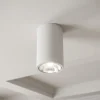 Faretti Da Soffitto-Ondaluce faretto led a soffitto filo bianco cilindro moderno