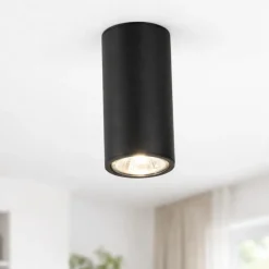 Faretti Da Soffitto-Ondaluce filo faretto led a soffitto nero moderno