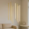 Lampadari Moderni-Ondaluce genius lampadario oro design moderno per soggiorno