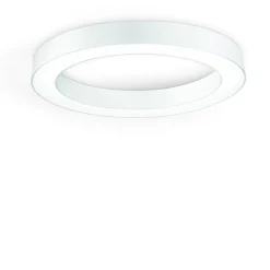Plafoniere Moderne-Ondaluce globus plafoniera moderna bianca tonda led 3000k 4000k dimmerabile