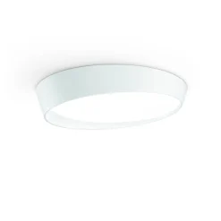Plafoniere Moderne-Ondaluce half plafoniera moderna led dimmerabile 77cm
