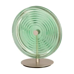 Abat Jour-Ondaluce jokey lampada da comodino abat jour vetro verde led 3000k