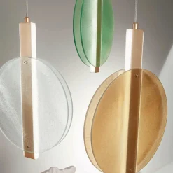 Lampadari Moderni-Ondaluce juis lampadario moderno led 3 luci multicolor