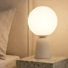 Abat Jour-Ondaluce lampada cemento bianco moderna per camera da letto