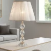 Lampade Da Tavolo-Ondaluce lampada da tavolo vetro cristallo classica