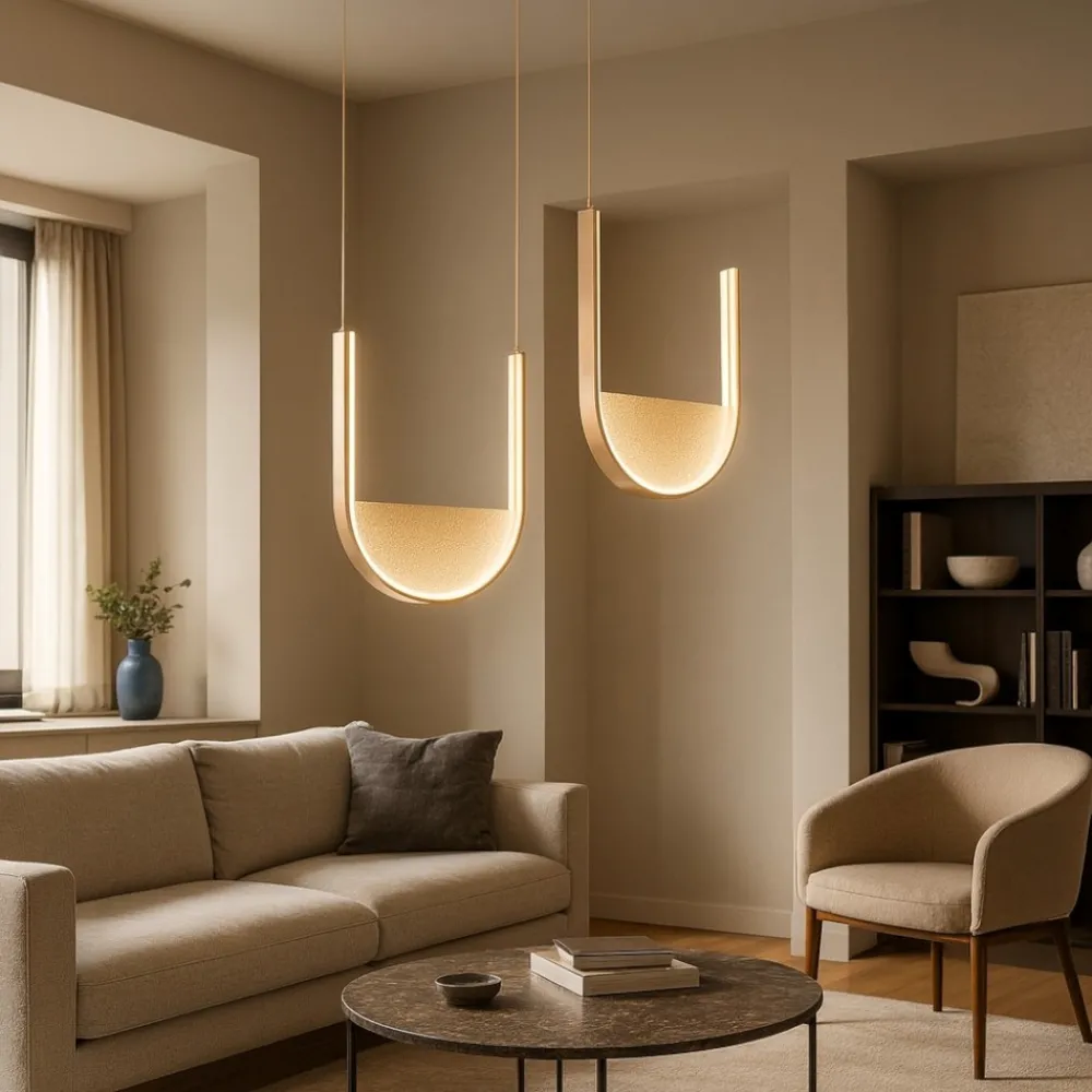 Lampadari Moderni-Ondaluce lotus lampadario oro led design moderna