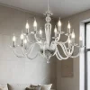 Lampadari Moderni-Ondaluce lp paganini lampadario 12 luci cromo per salotto