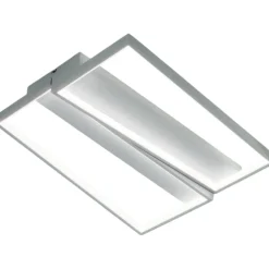 Plafoniere Moderne-Ondaluce pl gr square bianco plafoniera design moderna