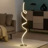 Lampade Da Terra-Ondaluce pt lumen lampada da terra led design moderna dimmerabile