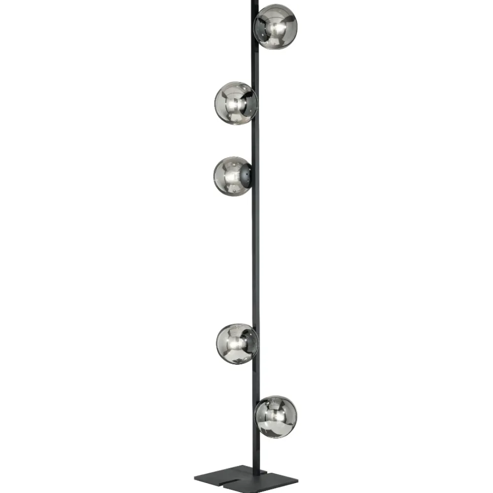 Lampade Da Terra-Ondaluce pt monile lampada da terra nera moderna
