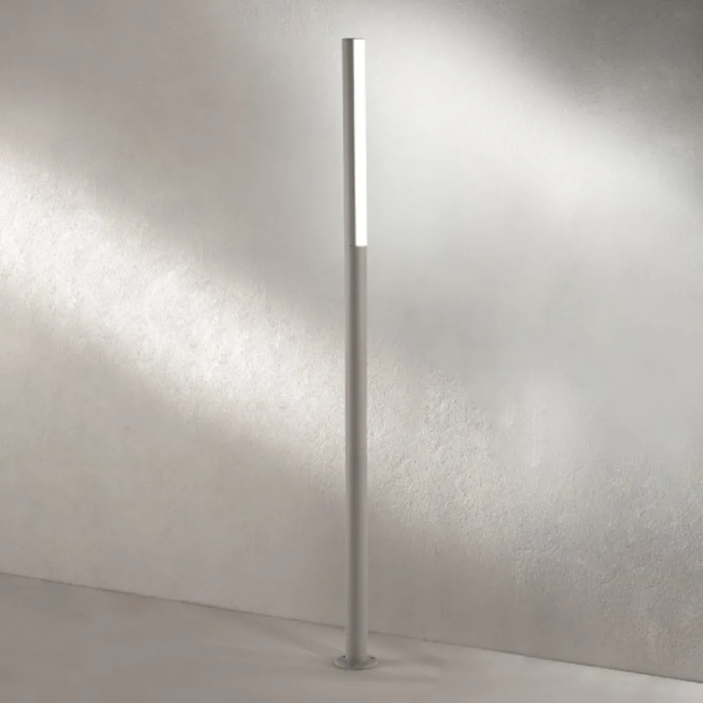 Lampioni Da Giardino-Ondaluce pt tommy lampione da giardino bianco ip54 90cm led 4000k