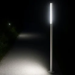 Lampioni Da Giardino-Ondaluce pt tommy lampione per esterno bianco 180cm led 4000k ip54