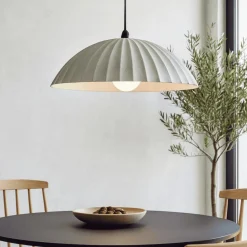 Lampadari Cucina-Ondaluce rustic lampadario da cucina grigio cemento