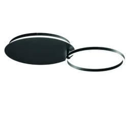 Plafoniere Moderne-Ondaluce sabe plafoniera led da cucina cerchio orientabile led 3000k dimmerabile