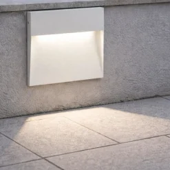 Segnapasso Led-Ondaluce segnapasso led free square per esterno bianco led 3w 3000k