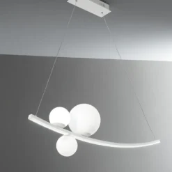 Lampadari Moderni-Ondaluce so altalena led 48w 3000k bianco lampadario design