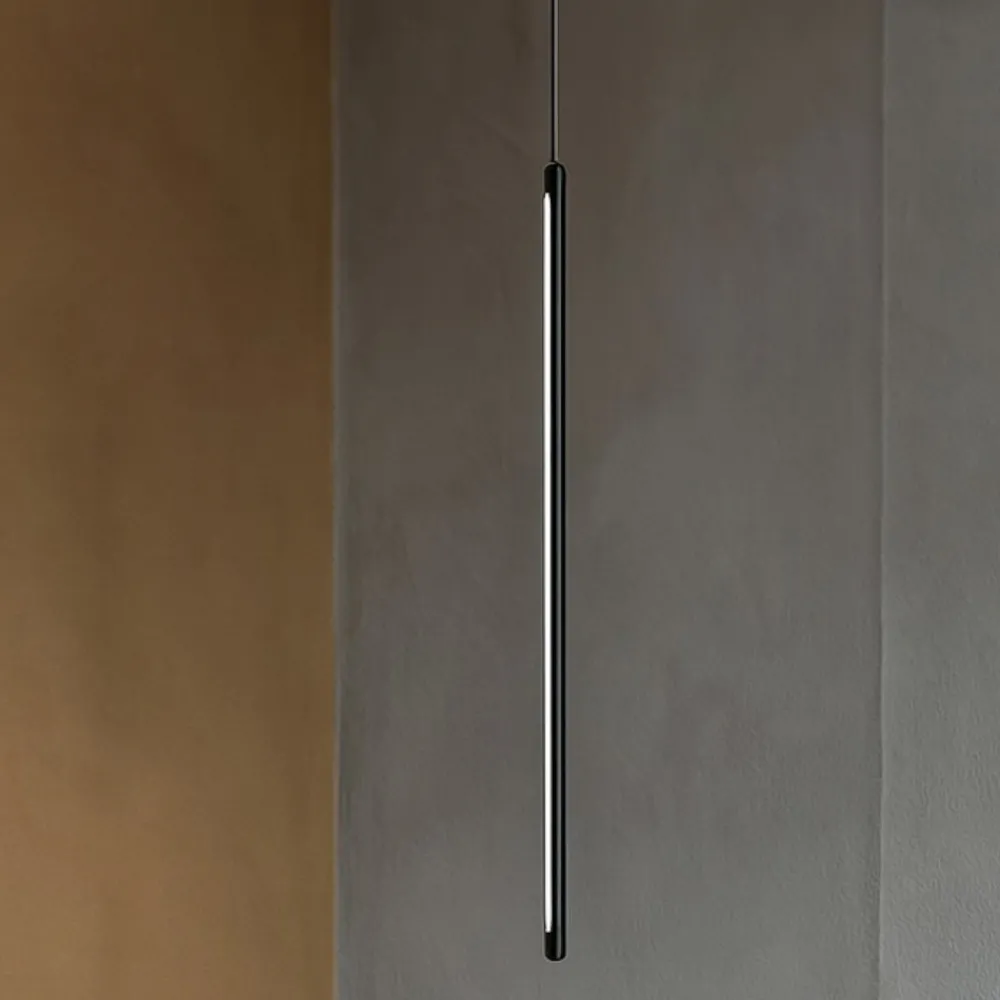 Lampade A Sospensione-Ondaluce so genius v nero lampada a sospensione cilindro led