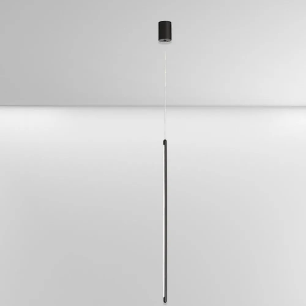 Lampade A Sospensione-Ondaluce so genius v nero lampada a sospensione cilindro led