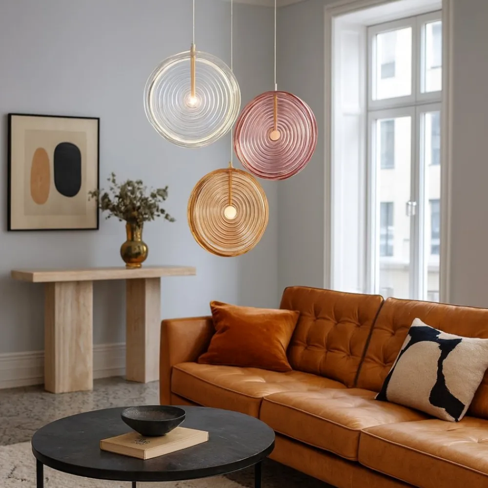 Lampadari Moderni-Ondaluce so jokey 3 lampadario moderno vetri led 3000k