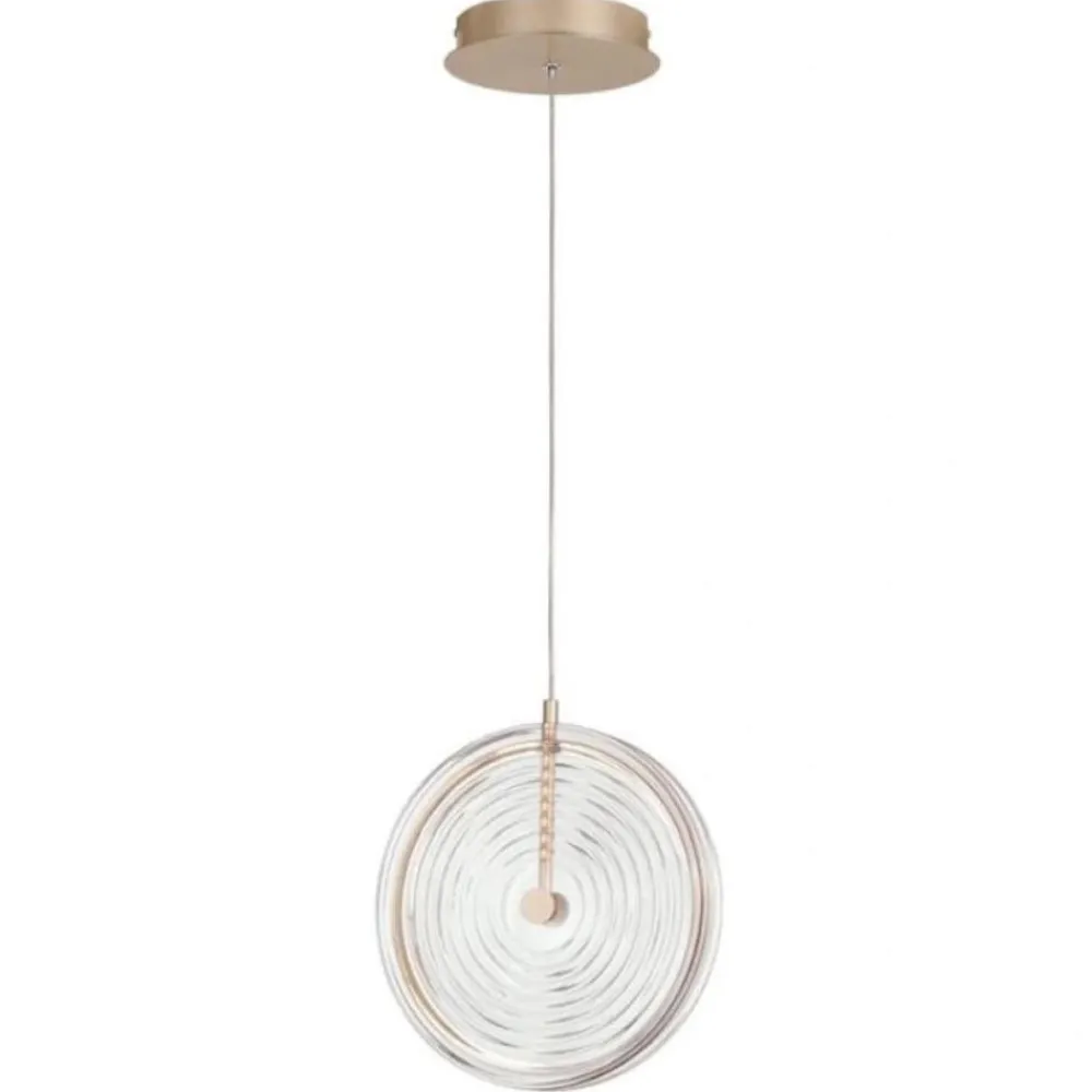 Lampade A Sospensione-Ondaluce so jokey pc lampadario vetro trasparente led