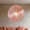 Lampadari Moderni-Ondaluce so jokey pc lampadario moderno vetro rosa led