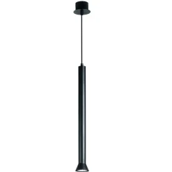 Lampade A Sospensione-Ondaluce so lila gr lampada a sospensione nera gu10