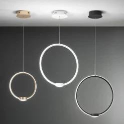 Lampadari Moderni-Ondaluce so omega gr nero lampadario led dimmerabile