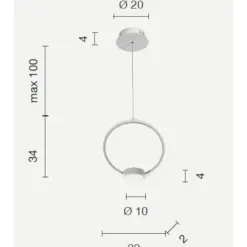 Lampadari Moderni-Ondaluce so omega pc nero lampadario moderno led