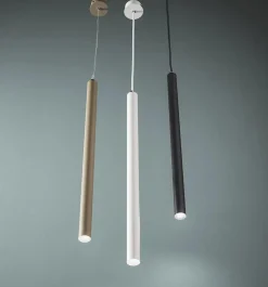 Lampade A Sospensione-Ondaluce so tube lampada a sospensione bianca moderna led 5w 3000k per cucina