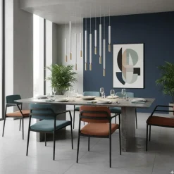 Lampadari Moderni-Ondaluce so tubic 10 lampadario moderno 10 luci oro e bianco
