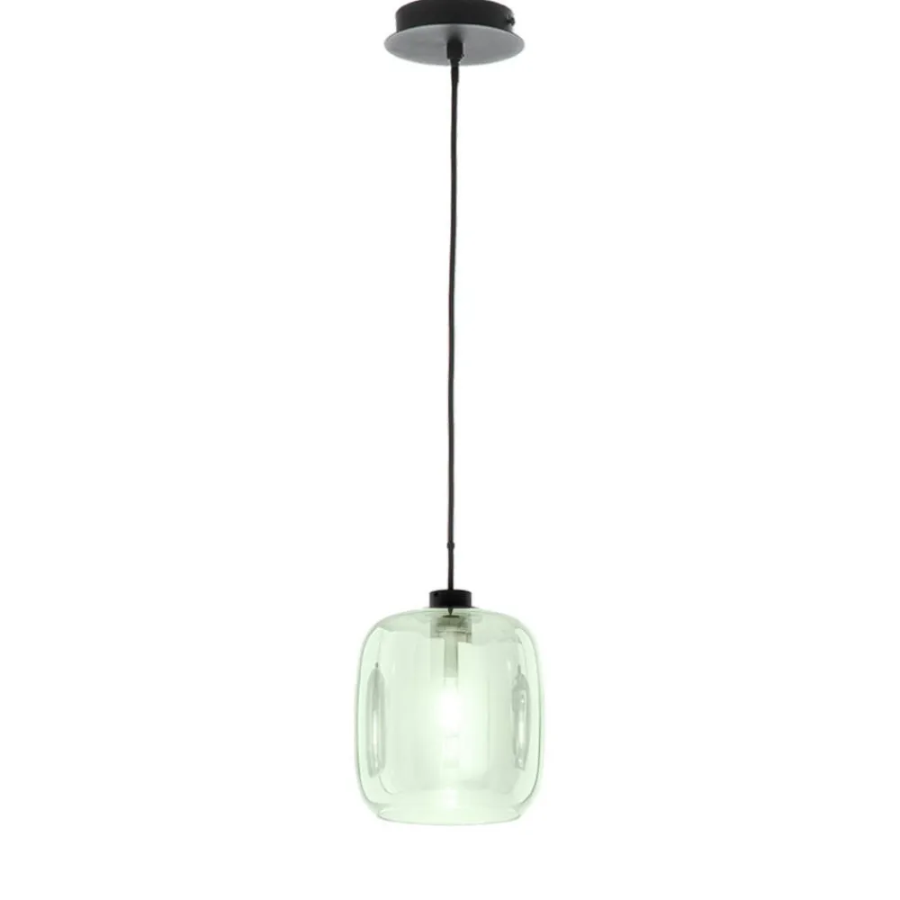 Lampade A Sospensione-Ondaluce so verve verde base nero lampada a sospensione per comodino camera da letto
