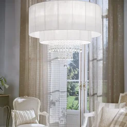 Lampadari Moderni-Ideal Lux Opera sp10 lampadario di cristallo