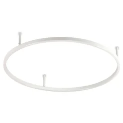 Plafoniere Moderne-Ideal Lux Oracle slim pl d070 round plafoniera led 38w 3000k bianca