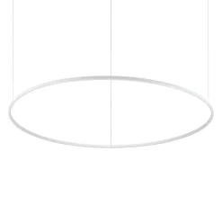 Lampadari Moderni-Ideal Lux Oracle slim sp d150 round lampadario cerchio bianco led 89w 4000k