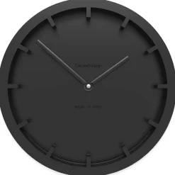Orologi Da Parete Moderni-Selezionato da Mazzolaluce Orlogio nero da parete 26 design moderno