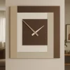 Orologi Da Parete Moderni-Selezionato da Mazzolaluce Orologio a parete grande cioccolato