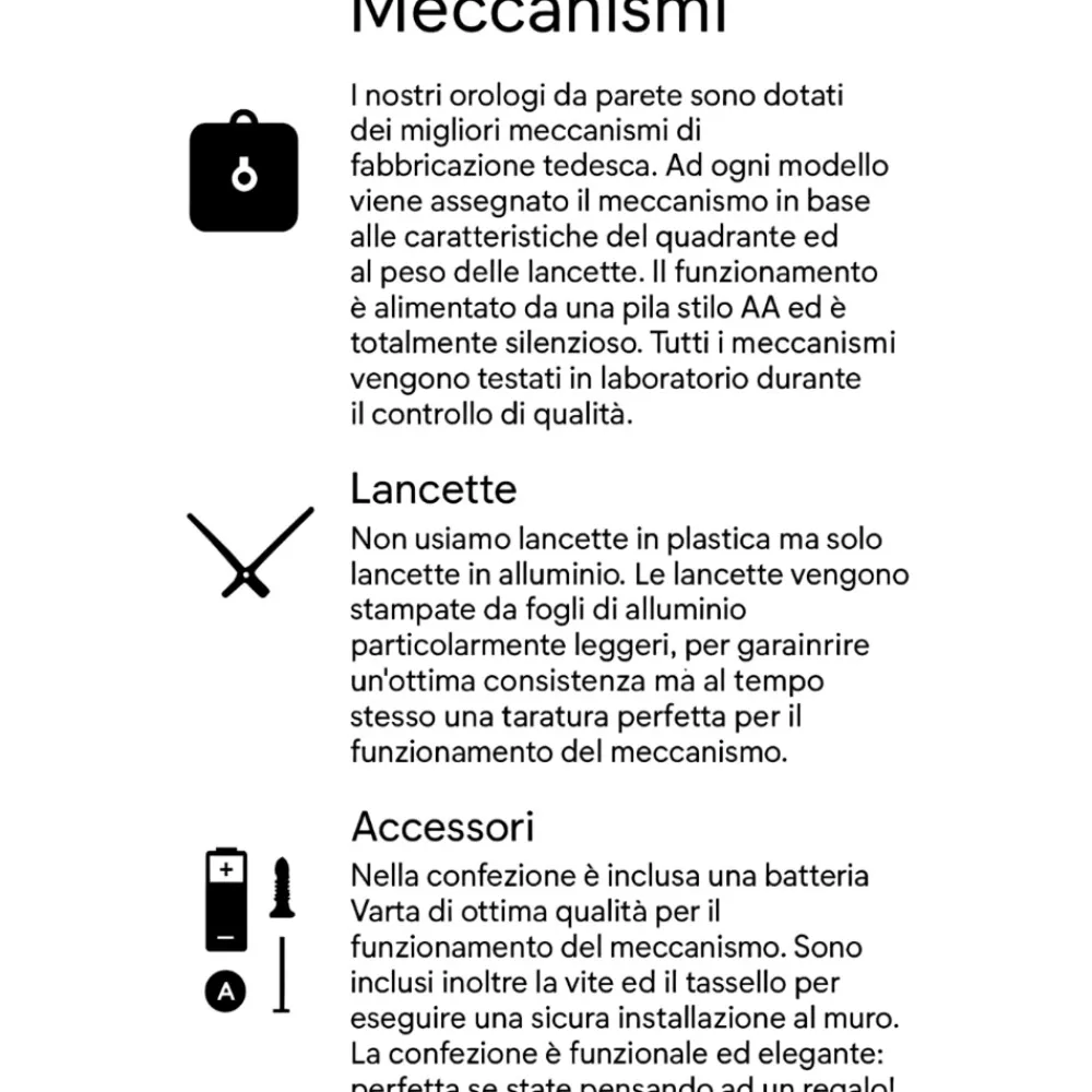 Orologi Da Parete Moderni-Selezionato da Mazzolaluce Orologio a pendolo da parete moderno cioccolato