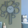 Orologi Da Parete Moderni-Selezionato da Mazzolaluce Orologio a pendolo da parete moderno legno carta da zucchero