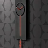 Orologi Da Parete Moderni-Selezionato da Mazzolaluce Orologio a pendolo da parete moderno nero e rosso