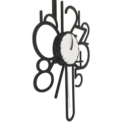 Orologi Da Parete Moderni-Selezionato da Mazzolaluce Orologio a pendolo da parete moderno legno nero