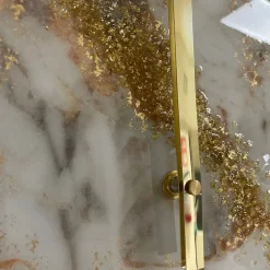 Orologi Da Parete Moderni-Selezionato da Mazzolaluce Orologio 100cm per parete di grandi dimensioni marrone bianco oro