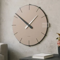 Orologi Da Parete Moderni-Selezionato da Mazzolaluce Orologio da muro design moderno legno rotondo