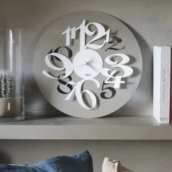 Orologi Da Parete Moderni-Selezionato da Mazzolaluce Orologio da muro design moderno sabbia bianco