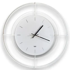 Orologi Da Parete Moderni-Selezionato da Mazzolaluce Orologio da parete 59cm bianco design minimal rotondo