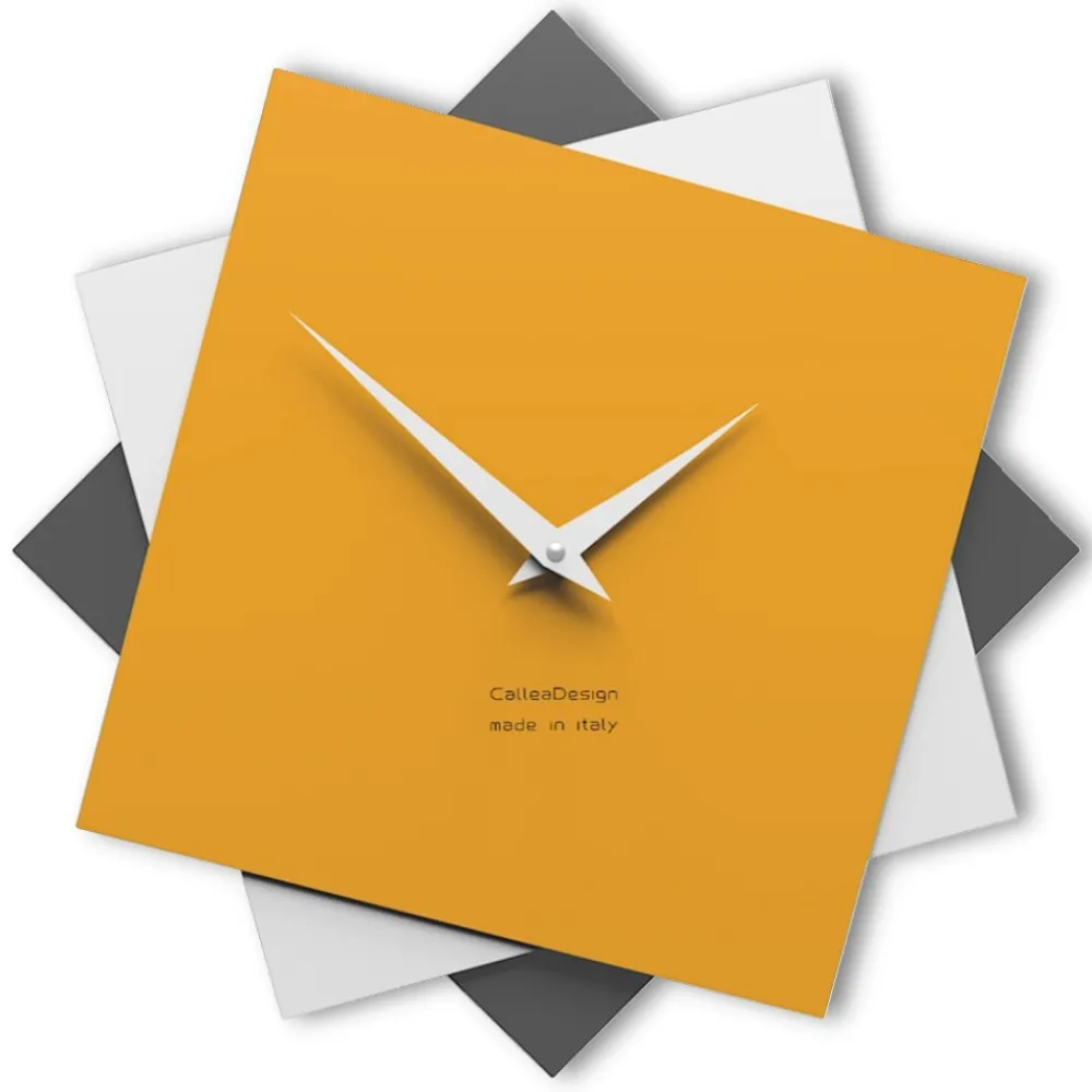 Orologi Da Parete Moderni-Selezionato da Mazzolaluce Orologio da parete 35cm design moderno melone bianco grigio