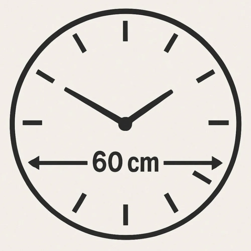 Orologi Da Parete Moderni-Selezionato da Mazzolaluce Orologio da parete 60cm rotondo specchio bronzo resina effetto marmo
