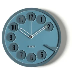 Orologi Da Parete Moderni-Selezionato da Mazzolaluce Orologio da parete design telefono blu rotondo
